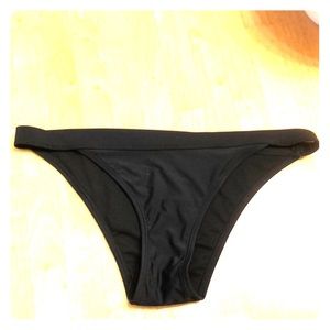 Black bikini bottoms